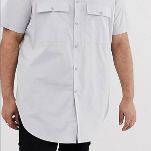 ASOS longline shirt